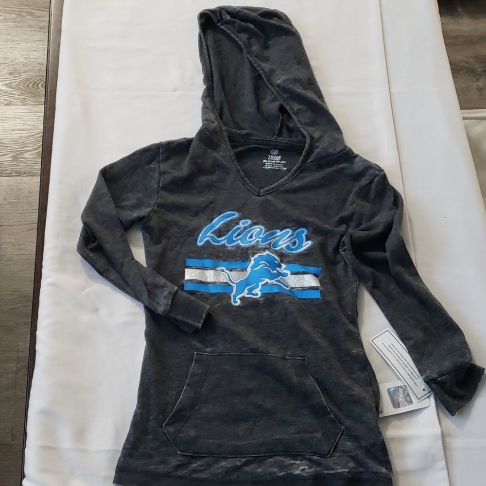 NWT NFL LIONS HOODIE